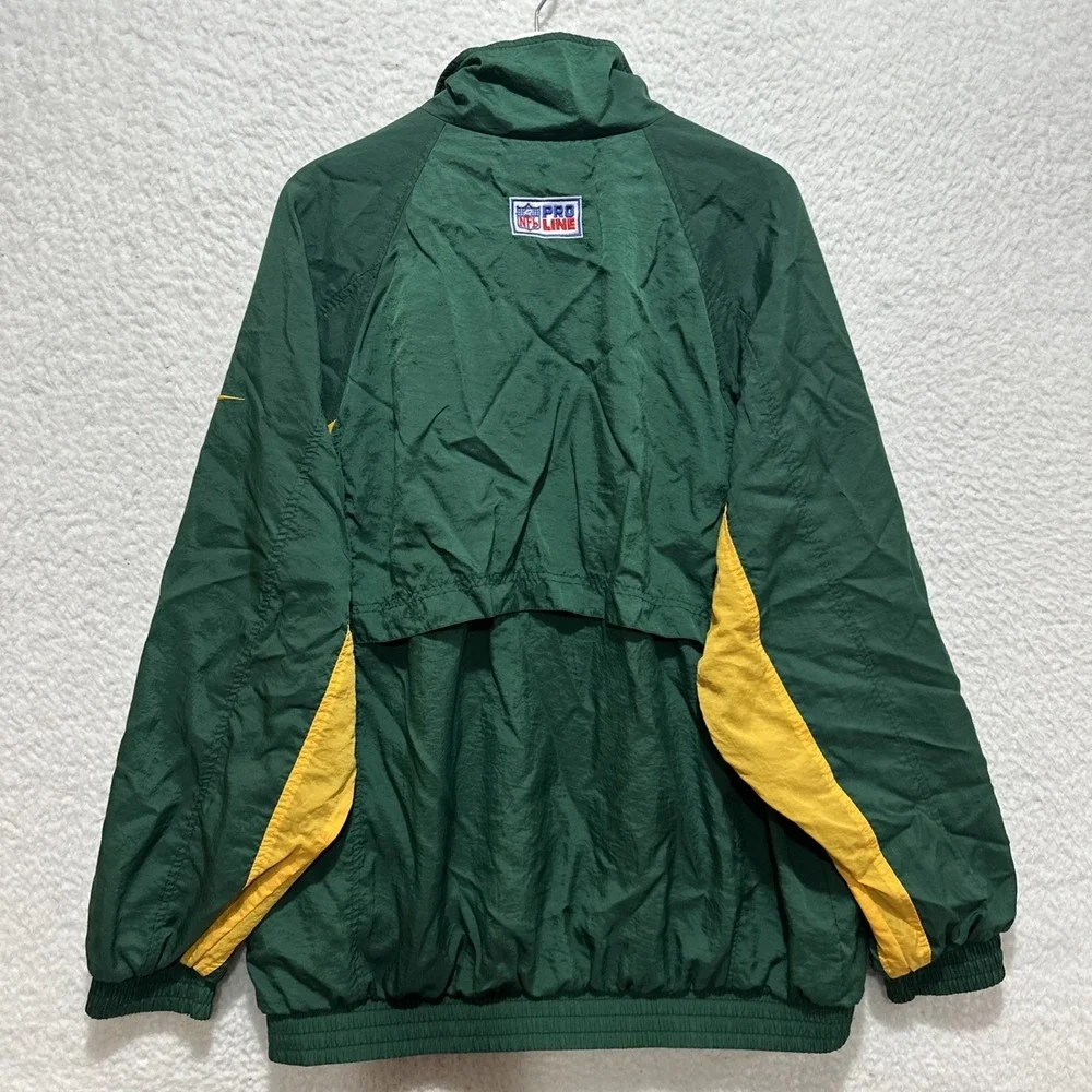 Nike Team‎ Sport NFL Pro Line Green Bay Packers Full Zip Jacket Logo Size XL